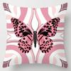 Pillow Bedside Cushion Cushion Butterfly Print Pillow Case Soft Sofa Pillow Office Chair