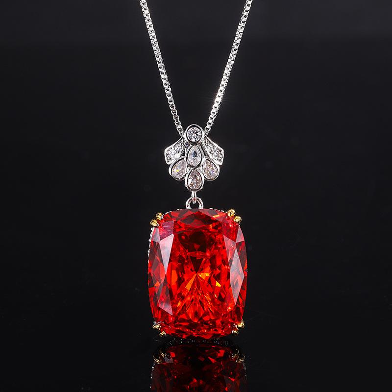 Bijoux Fond Cuivre Plaqué Or Couleur Simulation Taille Nid d'Oiseau Couleur Trésor Tempérament Simple Pendentif 15 * 20