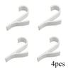 2/4/6 Pcs Hangers for Heated Towel Multi-Purpose Radiator Hooks Coat Clothes Hanger Scarf Rack Bath Hook
