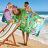 Explorer Dora Print Beach Towel, Large Soft Quick Dry Towel for Beach Camping Swimming