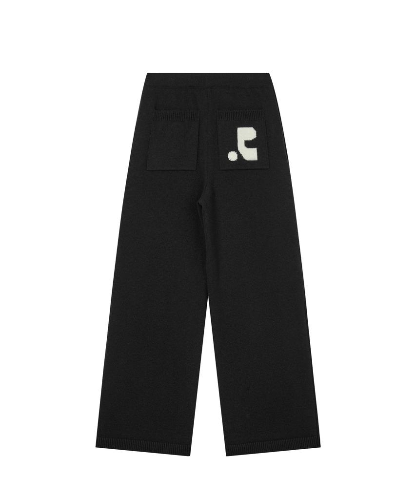 REST&RECREATION Knit Pocket Pants - Black