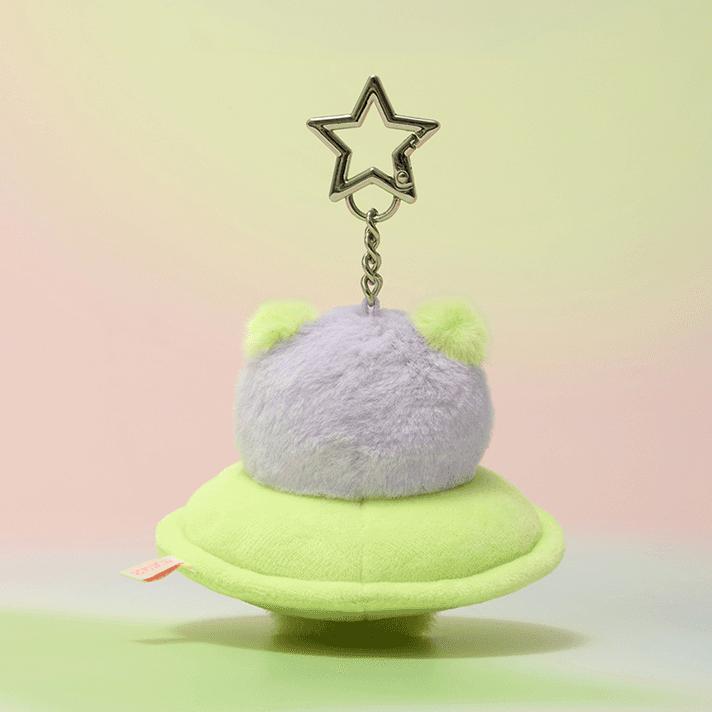 TREASURE TRUZ Planet Mini Plush Key Ring