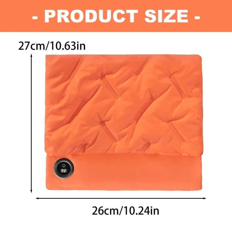 Explosions Proof Rechargeable Heating Pad Digital Display Temperature Control USB Charging