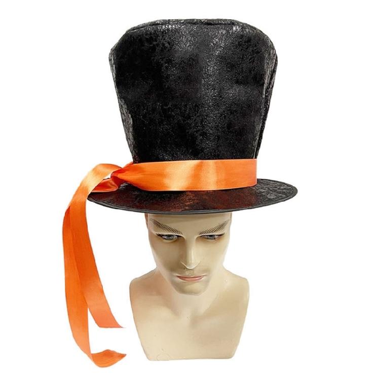 Top Hat Jazz Era Cabaret Hat Lightweight Cotton Blend Suitable For Parties Costume Event