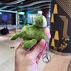 Pendant Animal Dolls Soft Toy Stuffed Toys Plush Keychain Big Mouth Frog Doll Plush Keyring