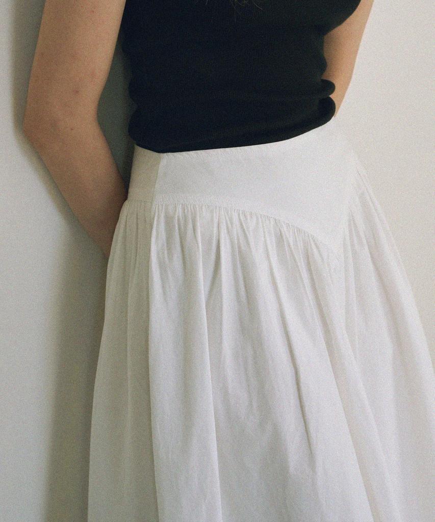Yulago Garden Shirring Skirt
