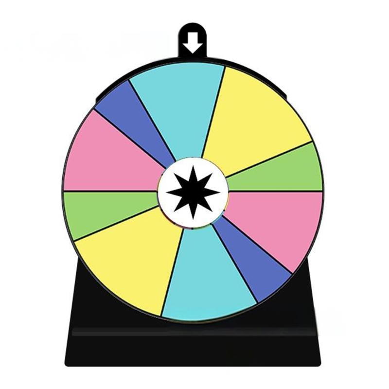 

Wheel Game Set for Parties, Stand Included Tabletop Game Tradeshow Game Wheel for Carnivals