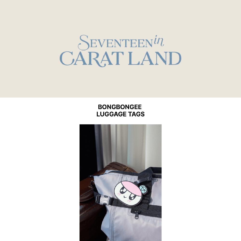 

2-й предзаказ на багажные бирки SEVENTEEN 2024 CARAT LAND BONGBONGEE