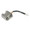 Voltage Regulator Efficiently Cool Your Voltage Regulator With Heat Sink Fins For ATV Motorcycle And Dirt Bike