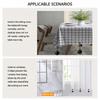 4pcs Windproof Tablecloth Weights Clips Solid Metal Ball Table Cover Pendant Clips  Home Dining