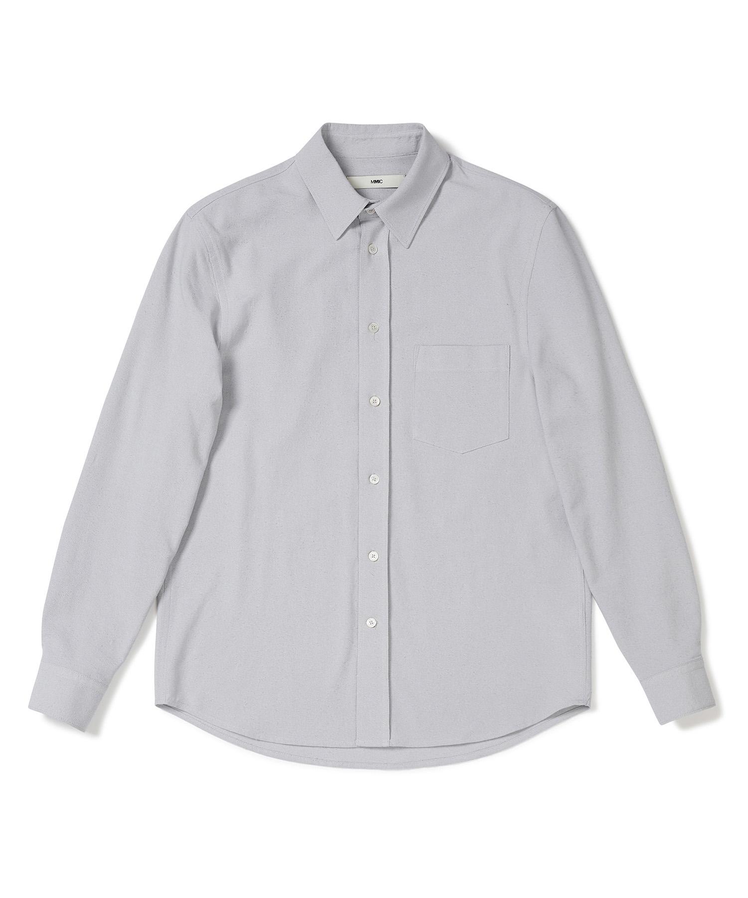 Mmic Subject Shirt Recycle Cotton Nap_Light Blue S