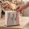 Functional Wooden Art Decor Christmas Theme Napkin Holder Decorative Holiday Paper Towel Stand Table Centerpiece Decoration HD UV Printing Organizer