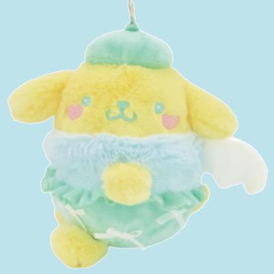 Nakajima Corporation Sanrio Characters Mint Angel Pompompurin Mascot 202543-24 H13.5 X W17 X D11.5cm
