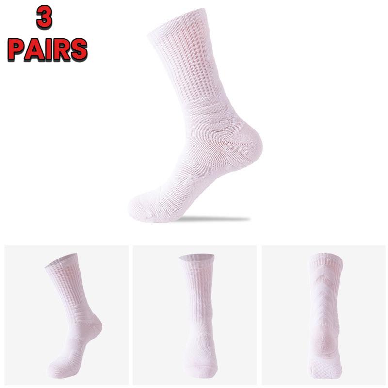 3 Paar Outdoor-Sportsocken für Damen und Herren, geeignet für Fitness, Wandern, Basketball, Fußball, Radfahren und Laufen