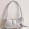 Square Baguette Glossy Shoulder Bag (3 Colors) Basic Type