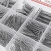 15 Size Stainless Steel Springs Assortment Kit Metal Mini Compression/Extension/Torsion Spring DIY Workshop Home Repairs Tools