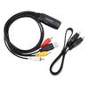 Video Sound Converter AV to HDTV DVD Game Console Converter with High Definition Multimedia Interface Cable