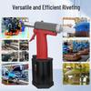 Gaobao Industrial-Grade Pneumatic Rivet Gun - Air-Powered Hydraulic Core Pulling Riveter