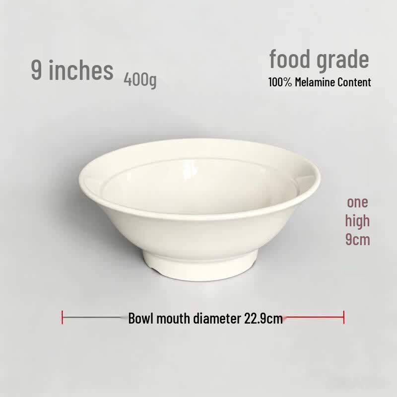 Chuzhou 9-inch Melamine Douli Noodle Bowl