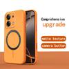 Матовый полупрозрачный магнитный чехол для телефона для Xiaomi Redmi Note 13 Pro 5G 4G, POCO X6 5G, POCO M6 Pro 4G Мягкий чехол из ТПУ