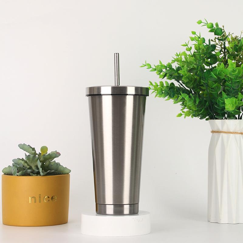 Dual-Layer 304 Stainless Steel Vacuum Insulated Travel Mug