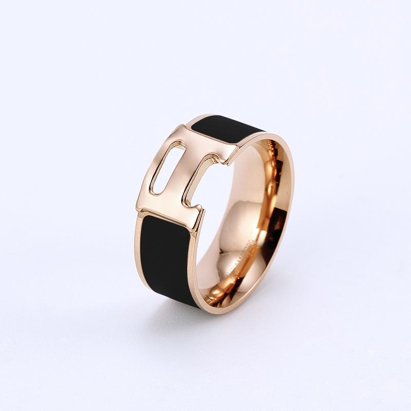 2025 Pierścionek z literą Nieblakujący Damski Pierścionek dla pary Modny Wszechstronny Bransoletka z literą