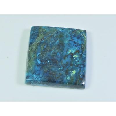 26X29X05MM Natural Shattuckite Octagon Shape Cabochon Loose Gemstone 53Cts. D-125