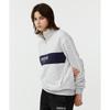 Reebok Legacy Half Zip Up Sweatshirt   Light Gray