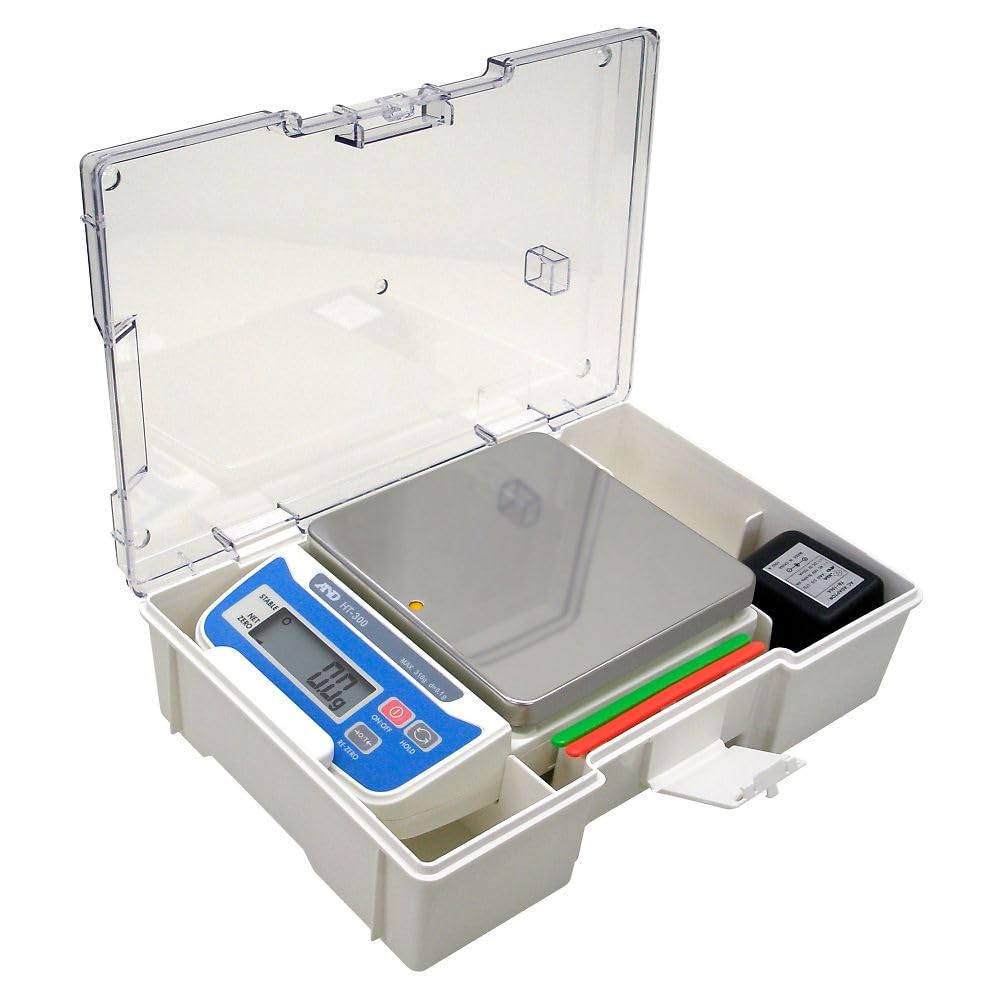 

Digital Scale Value Pack Minimum Pan x A&D HT-300-JAC (Capacity 310g, Display 0.1g, Dimensions 132(W) 130(D)mm, Uncertified) белый