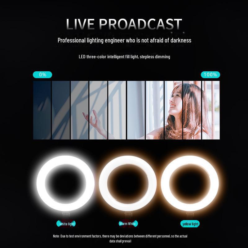 Ringlicht-Ständer für Handy-Fotografie & Video: Ideal für Live-Übertragungen, Make-up, Malen, Kalligrafie, Lebensmittel und Aufnahmen von oben