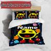 3pcs Duvet Cover Set (1*Duvet Cover + 2*Pillowcase, Without Core), Custom Name PAC Pattern Bedding Set, Home Bedroom Decor Gift