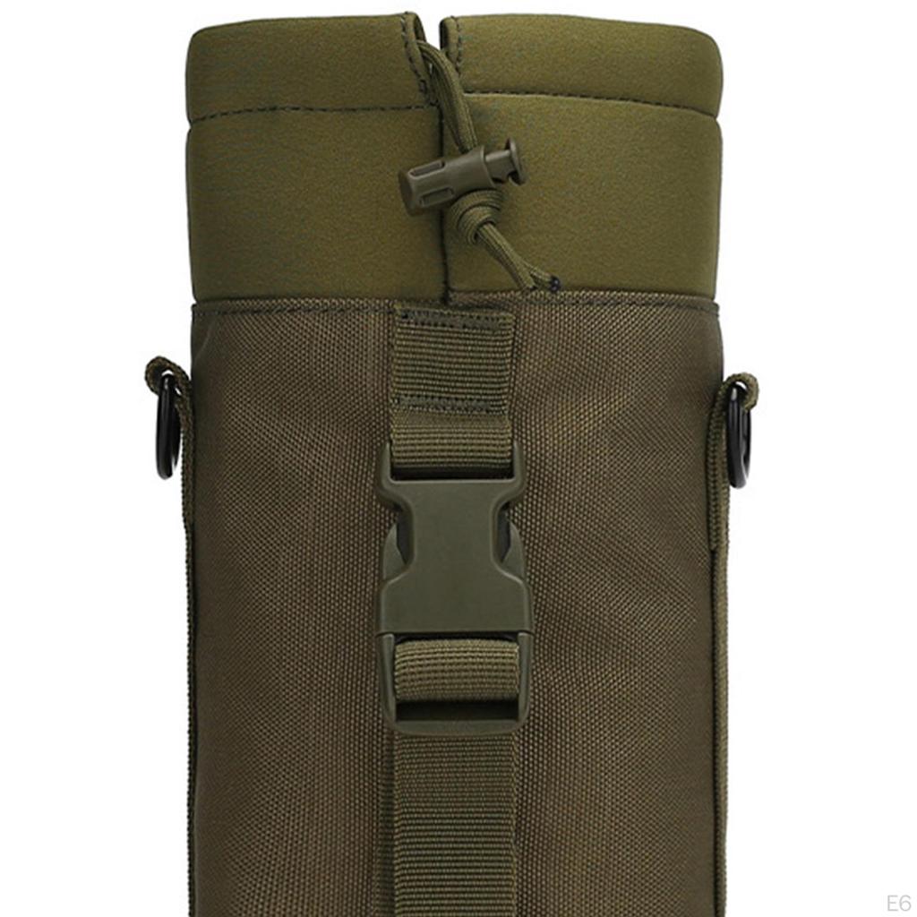 Water Bottle Carrier Bag Cup Cover Crossbody Outdoor Sleeve Holder Pouch