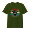 Unisexs Scottish Highland Cow Cattle Hairy Retro For Lovers T Shirt Black Vintage Washed Stretched Stylish Fashion Vintage