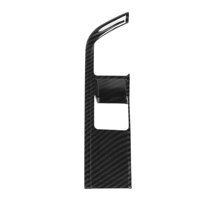 Headlight Switch Panel Trim Cover Carbon Fiber Pattern Headlamp Switch Adjustment Panel Decorative