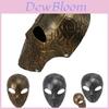 Maschera di Halloween Terrificante con Intricato Design in Resina per Cosplay e Feste