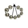 Drum Rack Steel Cymbal Shaker and Bell Ring Set