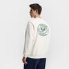 Fila Fleece Lined Warm Fashion Classic Simple Retro Sports Casual Tennis Style Comfortable Loose Pullover Crewneck Sweatshirt A11M613205FWT