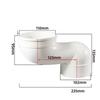110MM Offset WC Connection Nozzle Toilet Adapter Pipe for Effortless Assembly Setup