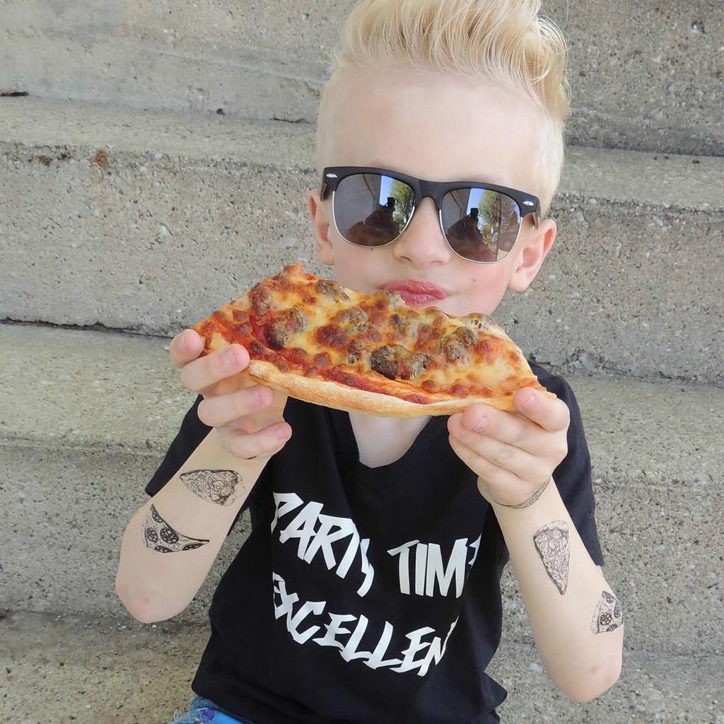 Pizza Fette Tatuaggi temporanei Fastfood Pizza Party Bomboniere acquista in  modo economico — spedizione gratuita, recensioni reali con foto — Joom