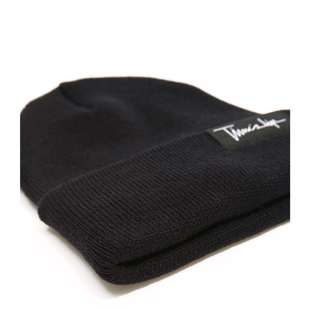 Taimseullib Heartbeat Label Beanie Black Tnr06601
