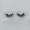 3D Curly Black Stem False Eyelashes - Mixed-Race Style, Whole Strip, Messy, European & American Trend