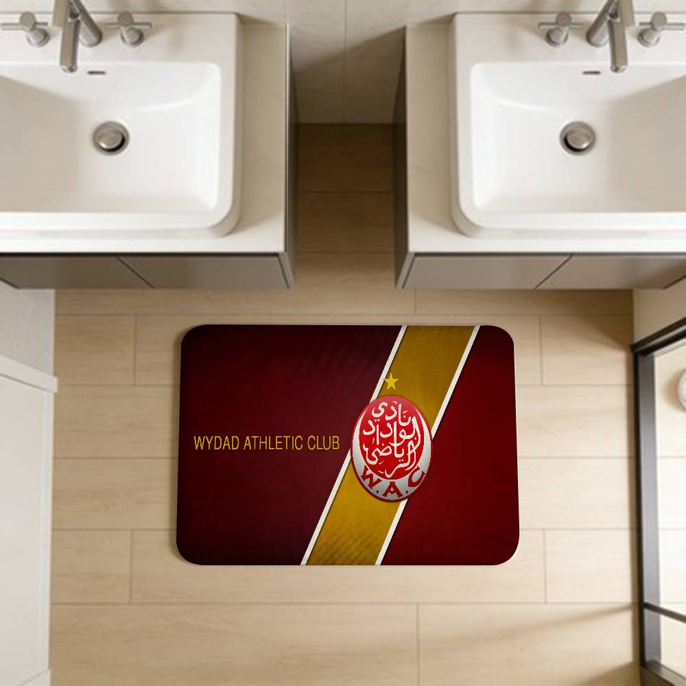 Wydad Athletic Club Floor Mat Retro Multiple Choice Living Room Kitchen Rug Non-Slip Modern Home Decor