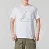 Jordan Sports Lifestyle Series Pullover Breathable Running Quick-Dry Short Sleeve T-Shirt Men Tops White HQ7985-100
