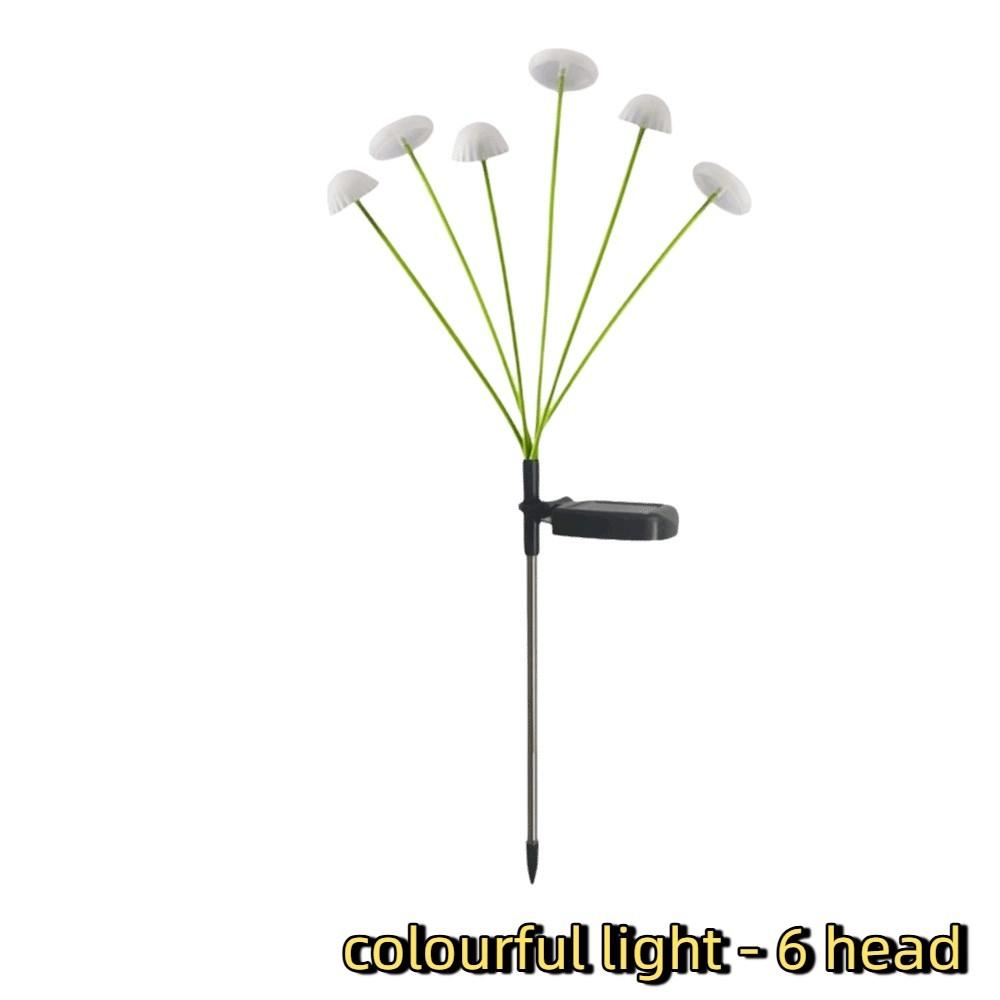 10LED Light Source Solar Jellyfish Light Silicone Material Waterproof Lawn Lamp Yard Atmosphere