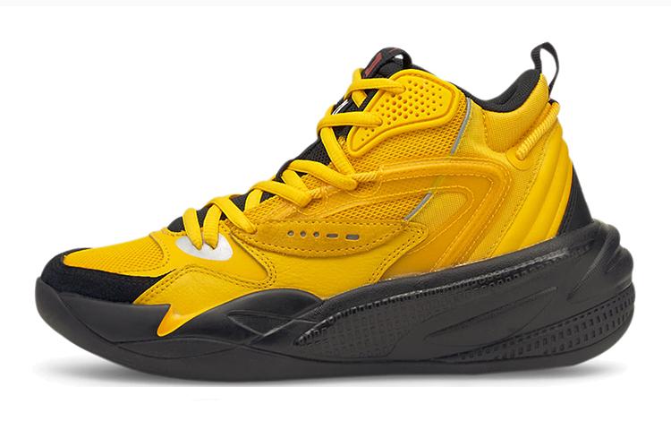

PUMA Rs Dreamer 2 Mid top Basketball Shoes Yellow Black Teenagers 194851-02 38