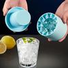 2pc Ice Bucket Silicone Round Cylinder Ice Cube Mold with Lid Ice Maker Summer Homemade DIY Creative Ice Cube Molds Quick Freez