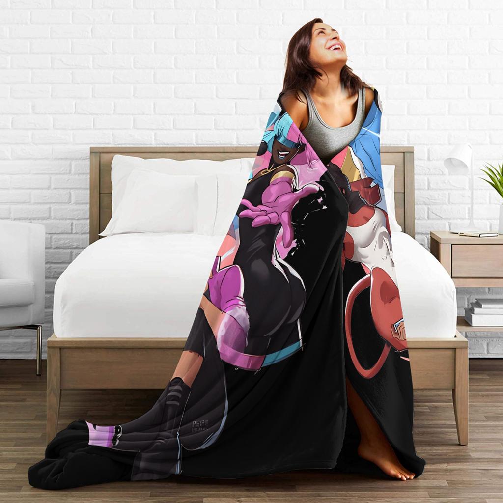Super Warm BlanketsChild Picnic Dispatch Game Characters Bedding Throws Flannel Bedspread For Outdoor Fashion Sofa Bed Cover