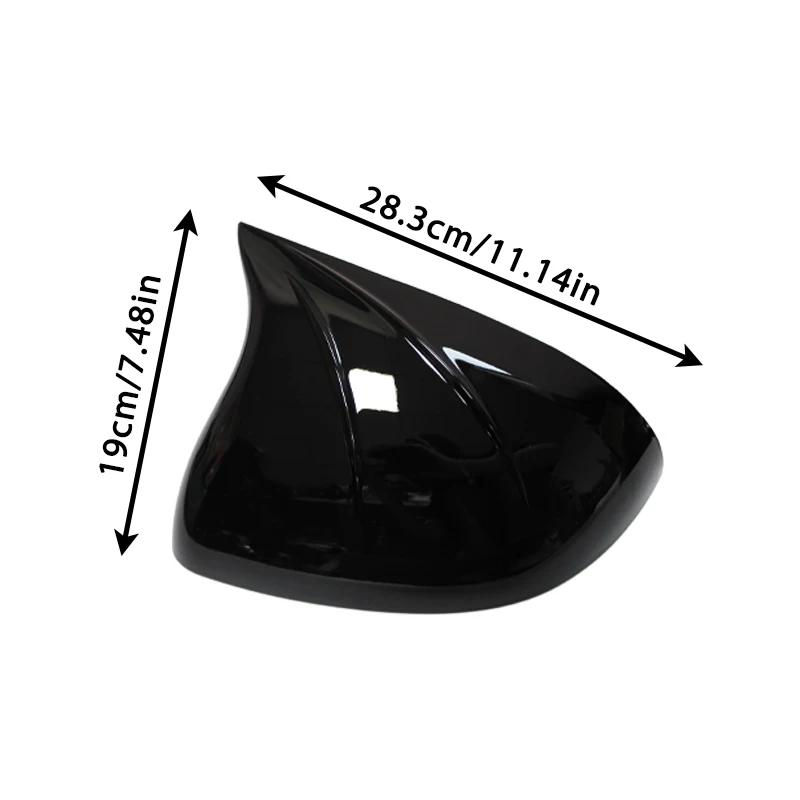 For Mercedes-Benz C-Class W206 2025-2025 Glossy Black Carbon Fiber Style Car Rearview Mirror Cover Car Accessories