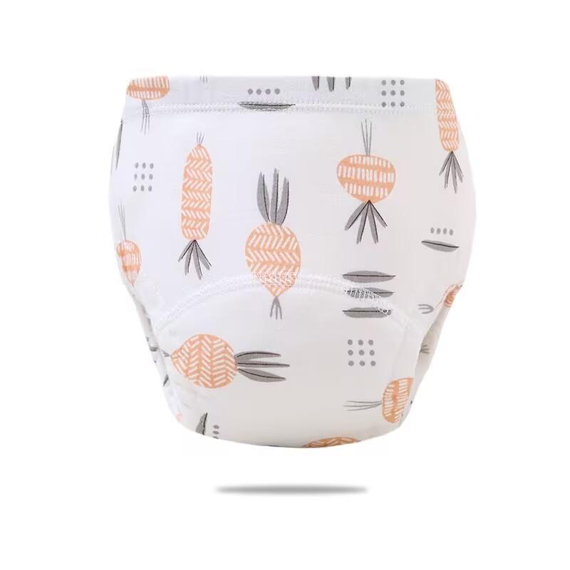 6-lagige wasserdichte, wiederverwendbare Baumwolle, Baby-Trainingshose, Säuglings-Shorts, Unterwäsche, Stoff, Babywindel, Windeln, Höschen, Windelwechsel