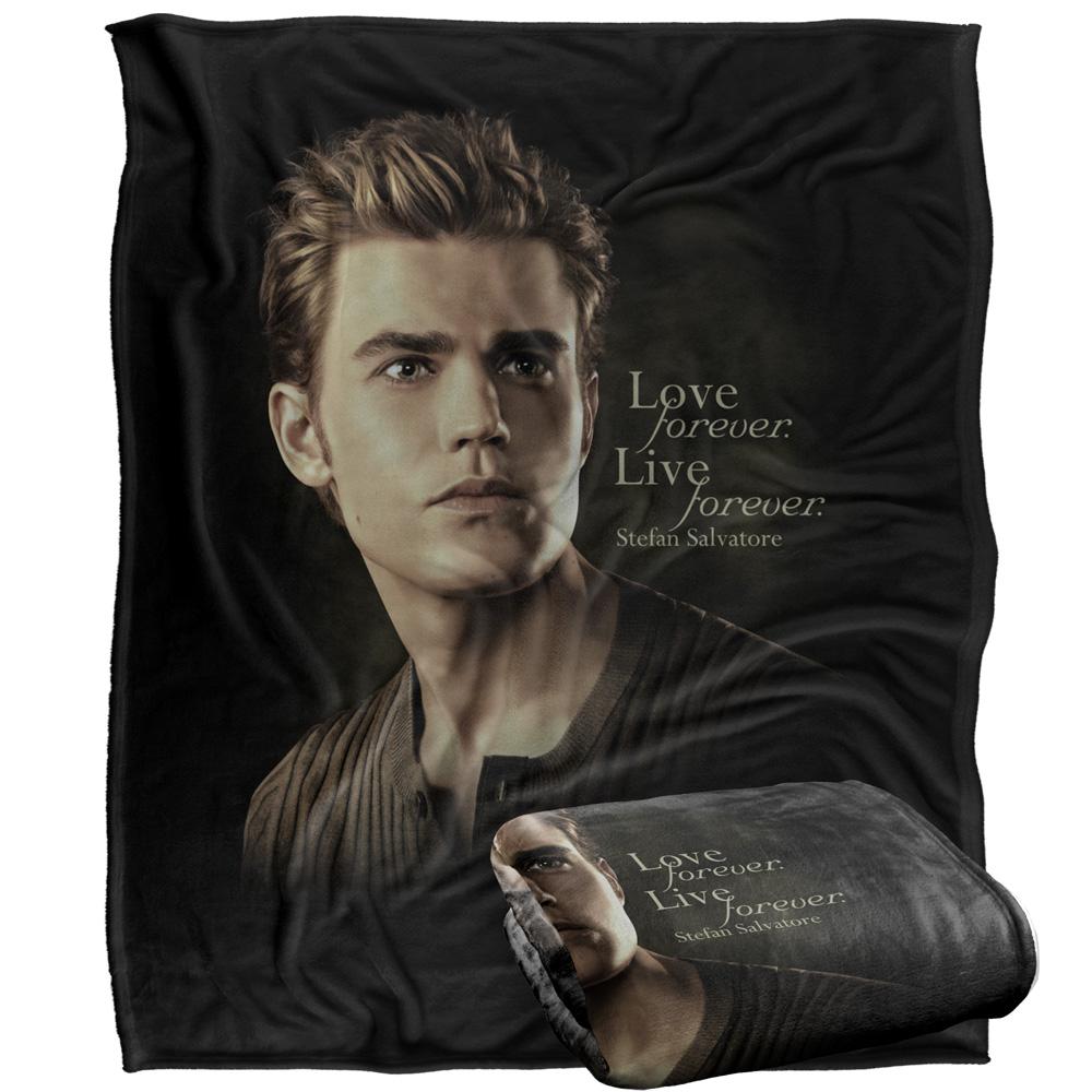 Vampire Diaries Love Forever, Live Forever Stefan Blanket
